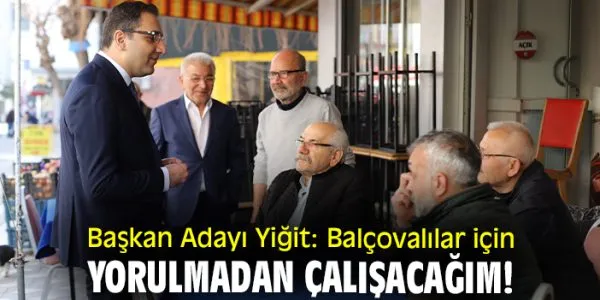 CHP Balçova Belediye Başkan Adayı Onur Yiğit, Halkçı Belediyecilik Taahhütnamesi’ni İmzaladı!