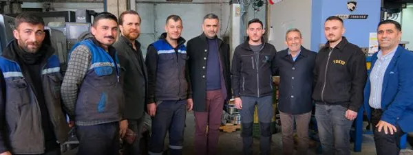 AK Parti Belediye Başkan Adayı Cevdet Çayır, Hurdacılar Sitesi’ne Ziyaret Gerçekleştirdi