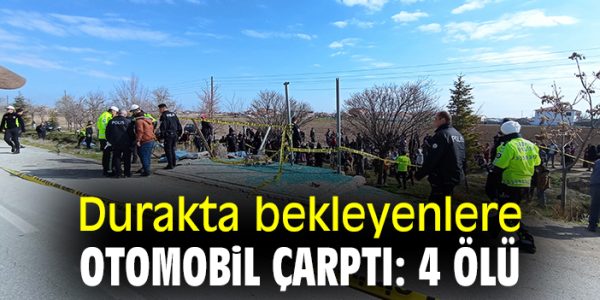 Konya’da Otobüs Durağındaki Kaza: 4 Ölü, 5 Yaralı