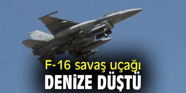 F-16 Savaş Uçağı Düştü, Pilot Kurtuldu!