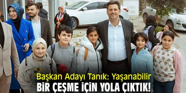 Çeşme Adayı Esat Tanık Yaşlılar Haftasını Kutladı