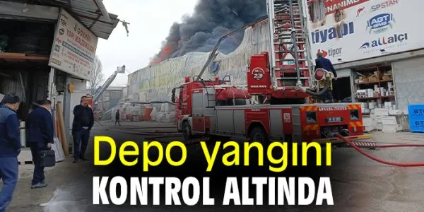 Depo yangını can aldı!