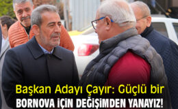 AK Parti Bornova Belediye Başkan Adayı Çayır, Gençleri Destekliyor!