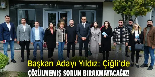 CHP Çiğli Belediye Başkan Adayı Onur Emrah Yıldız’ın Çalışmaları
