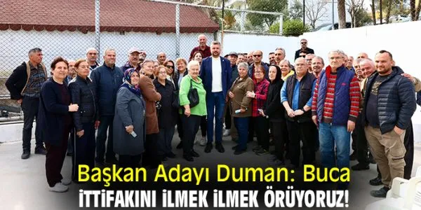 CHP Buca Adayı Görkem Duman Mahalle Ziyaretlerinde