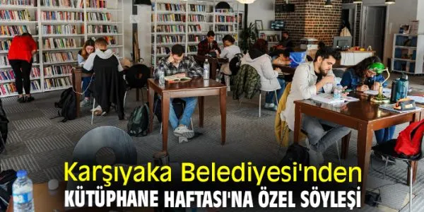 Karşıyaka Belediyesi Kütüphaneleri Halka Ücretsiz Hizmet Sunmaya Devam Ediyor