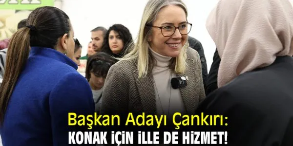 AK Parti Konak Belediye Başkan Adayı Çeyda Çankırı’dan Vaat Dolu Projeler!