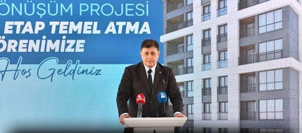 CHP İzmir Adayı Dr. Cemil Tugay Örnekköy’de Kentsel Dönüşüm Töreninde