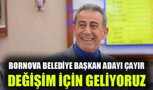 İzmir’de Gençlere Destek Vaadi: Bornova Belediye Başkan Adayı Cevdet Çayır
