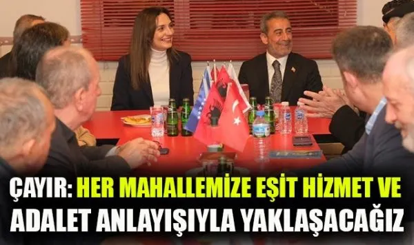 Cevdet Çayır, Bornova’da Mahallelerle Buluştu