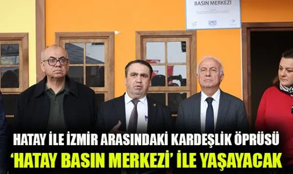 HATAY BASIN MERKEZİ AÇILDI: MESLEKTAŞLARIMIZA YENİ BİR UNSURLUÇ