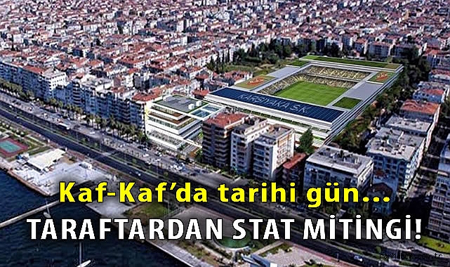 Karşıyaka Taraftarları Stad Mitingine Hazır!