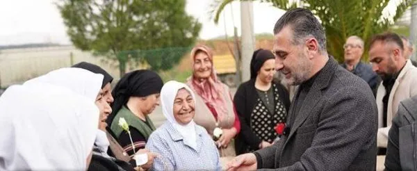 Menderes Belediye Başkan Adayı Sinan Akdeniz, Kadın İşçilerle Buluştu: “Kadınlarımızın Alın Teri Bereketimizdir”