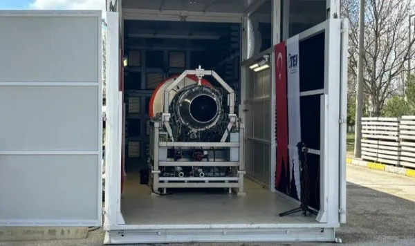 TEI-TF6000 Türkiye’nin ilk askeri turbofan motoruyla ateşlendi