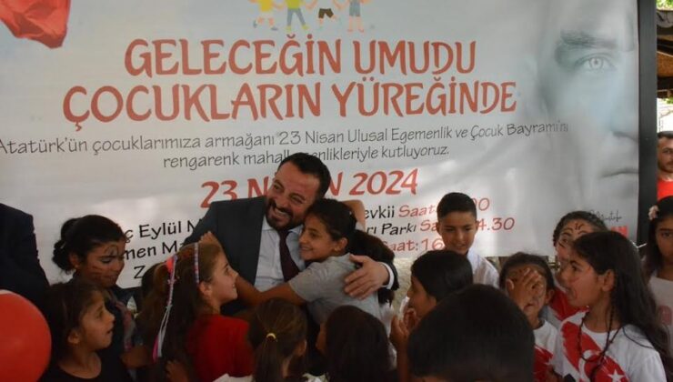 Ödemiş’te 23 Nisan coşkusu