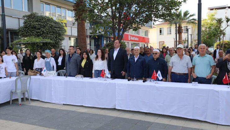 Menderes’te Şehitler Unutulmadı