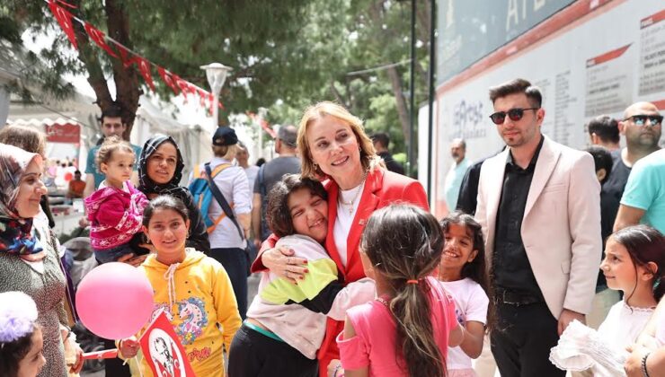 Başkan Mutlu’dan çocuklara lunapark sürprizi