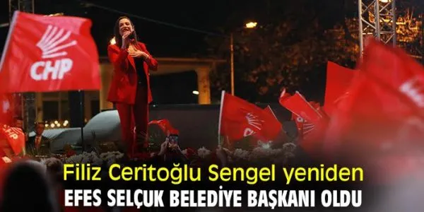 Filiz Ceritoğlu Sengel: Efes Selçuk Belediye Başkanı oldu
