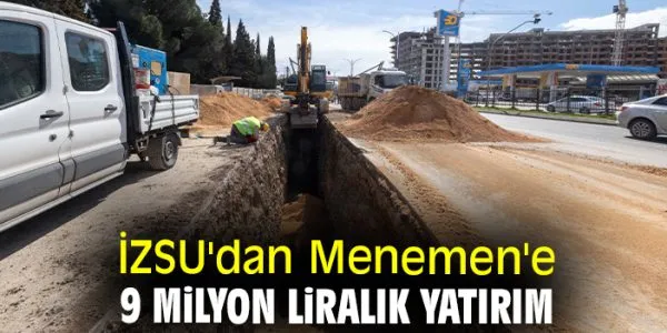 İZSU’dan Asarlık’a Yağmur Suyu İletim Hattı