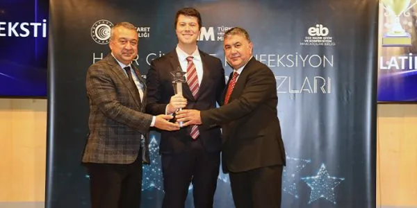 Üniteks Tekstil, 2023 İhracatın Yıldızları Ödülü’nü kazandı