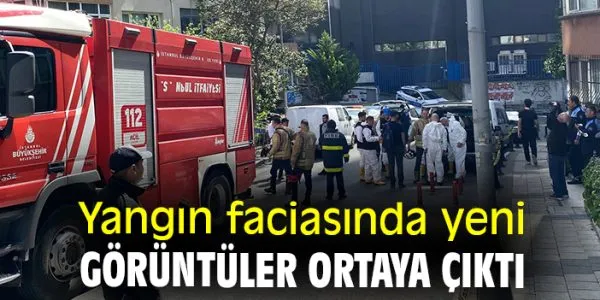 Gayrettepe’deki Yangın Faciasının Yeni Görüntüleri!
