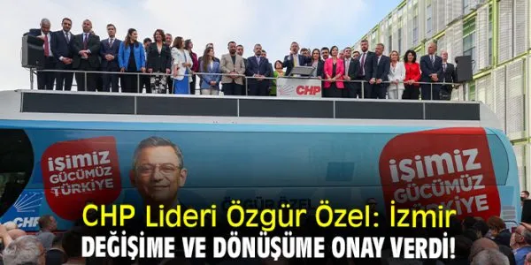 Özgür Özel: İzmir’deki Halk Buluşmasında Sert Açıklamalar