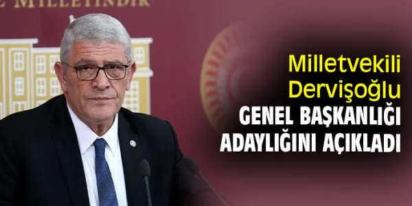 İYİ Parti Grup Başkanvekili Dervişoğlu Kurultayda Aday