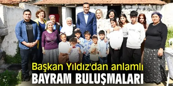 Başkan Onur Emrah Yıldız’dan Anlamlı Bayram Ziyaretleri