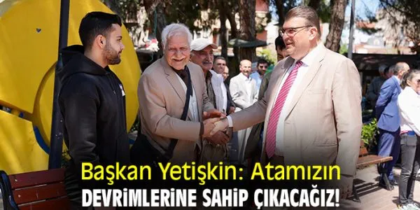 Atatürk’ün Seferihisar’daki 90. Yıl Töreni