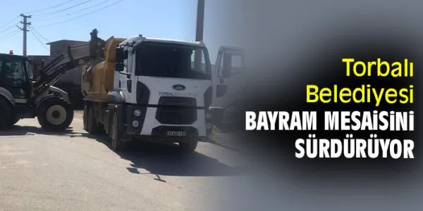 Torbalı Belediyesi’nden Bayram Temizliği
