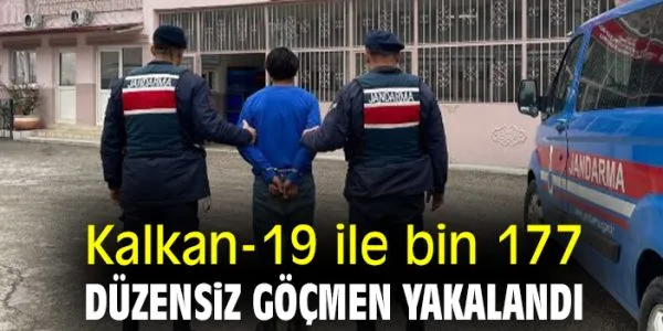 Bayram Tatilinde 1.177 Düzensiz Göçmen Yakalandı!