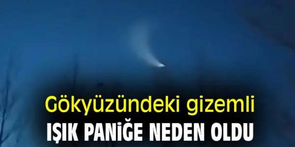 Van Semalarında Esrarengiz Işık Gösterisi