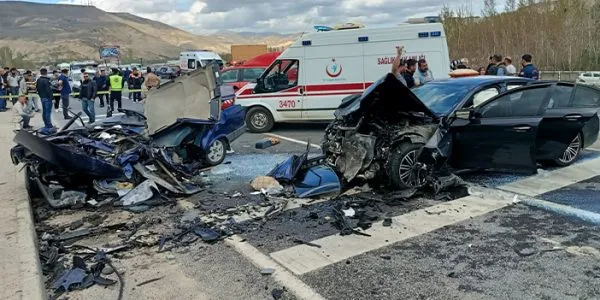Malatya-Kayseri yolda ölümlü kaza!