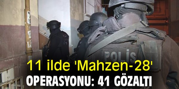 Mahzen-28 Operasyonu: 137 silah ele geçirildi!