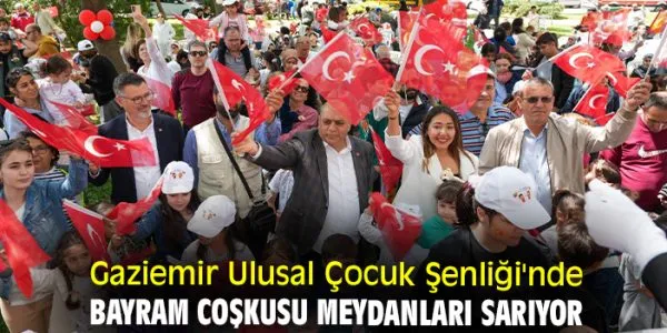 26. Gaziemir Ulusal Çocuk Şenliği Heyecan Dolu Devam Ediyor!