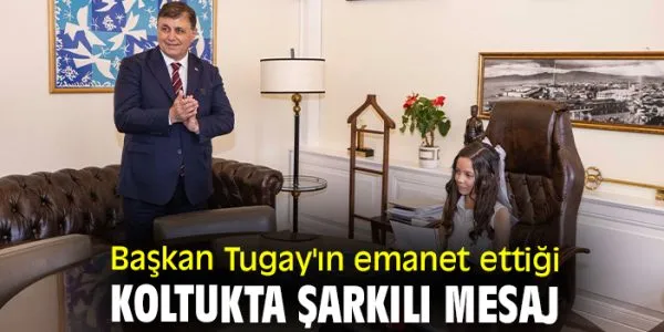 İzmir Büyükşehir Belediye Başkanı Alya Ada’ya Koltuğu Devretti