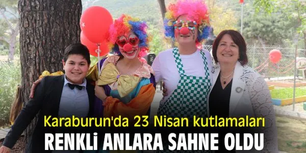 Karaburun’da Renkli 23 Nisan Kutlamaları
