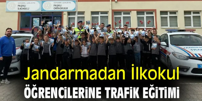 Öğrencilere Trafik Eğitimi Verildi