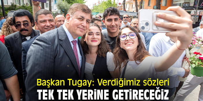 İzmir Büyükşehir Belediye Başkanı Dr. Cemil Tugay Bayındır Çiçek Festivali’nde