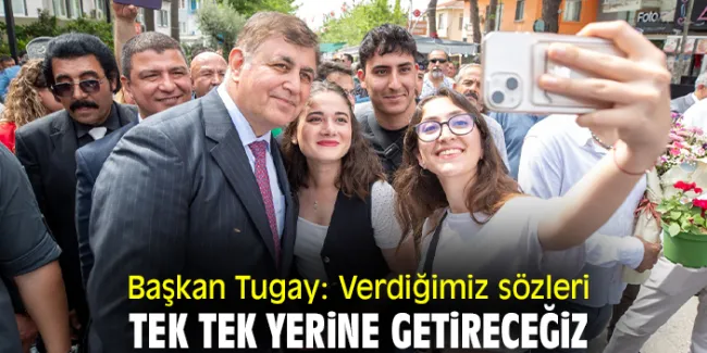 İzmir Büyükşehir Belediye Başkanı Dr. Cemil Tugay Bayındır Çiçek Festivali’nde