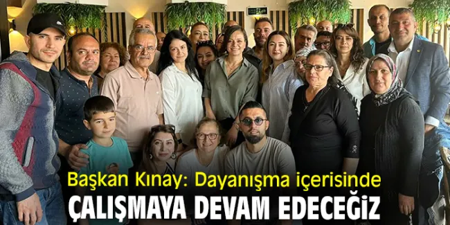 Karabağlar Belediye Başkanı Kınay’dan Kahvaltılı Teşekkür