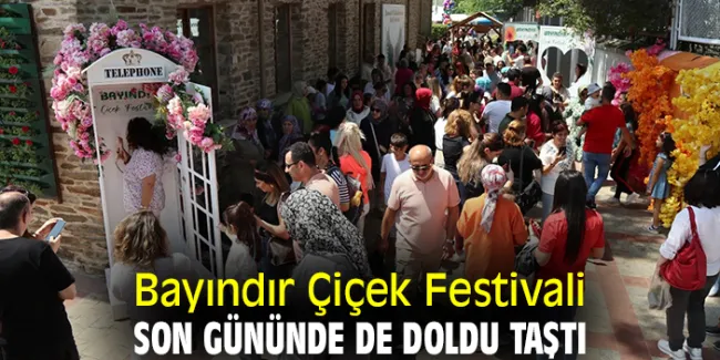 Renkli Stantlar ve Unutulmaz Konserler: Bayındır Çiçek Festivali!
