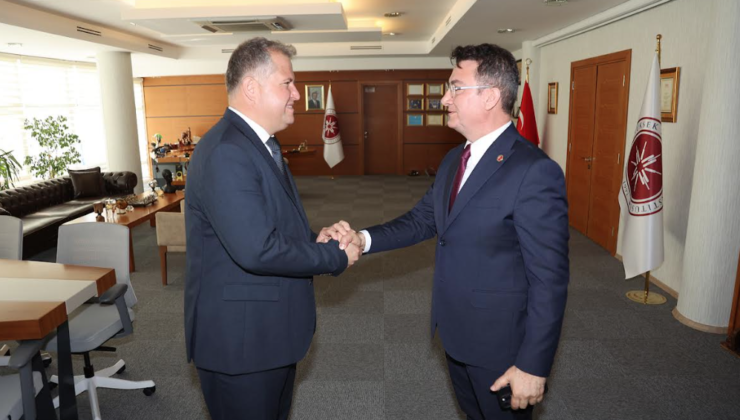Başkan Balkan’dan İlk Resmi Ziyaret Mezun Olduğu Üniversiteye