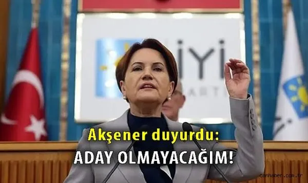 Akşener ve Kurmaylarından İstifalar Ardı Sıra