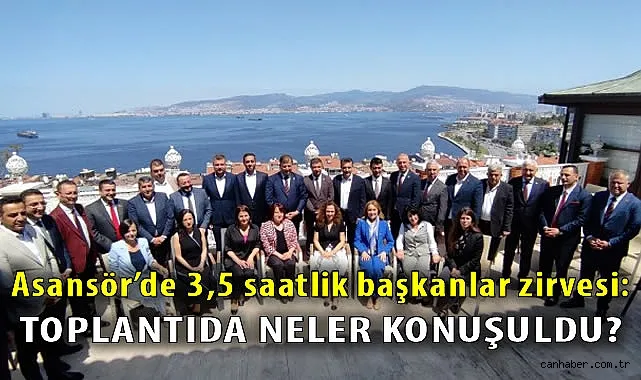 İzmir Büyükşehir Belediye Başkanı Cemil Tugay’dan İlçe Başkanlarına Mali Uyarsı!