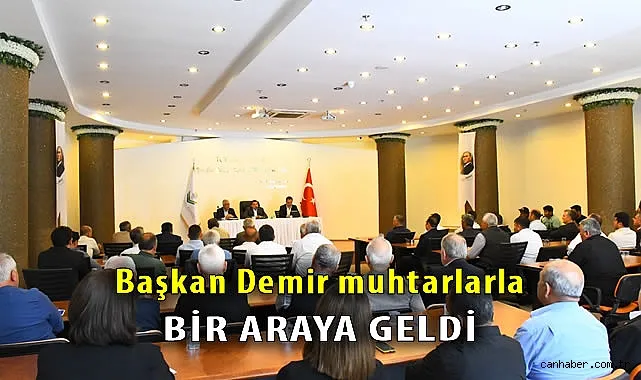 Torbalı Belediye Başkanı Mahalle Muhtarları ile Buluştu!