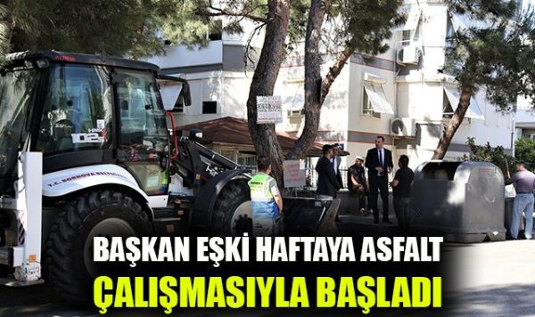Bornova’da Yeni Dönem Başladı: Asfaltlama Çalışmaları Hız Kazanıyor