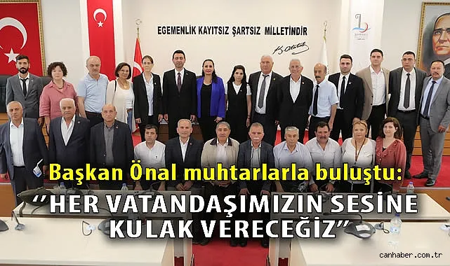 Bayraklı Belediyesi’nden Muhtarlarla Dayanışma!
