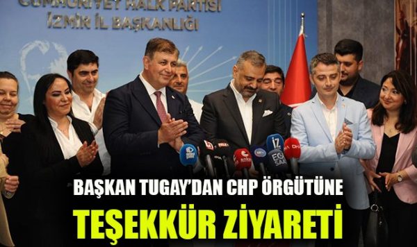 Tugay, İzmir İl Başkanıyla Buluştu
