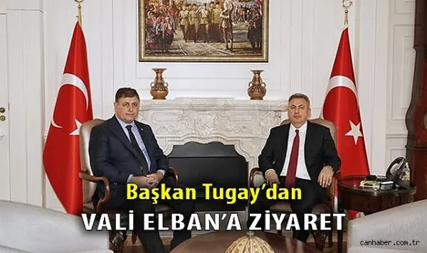 İzmir Belediye Başkanı Vali ile İş Birliği Görüştü